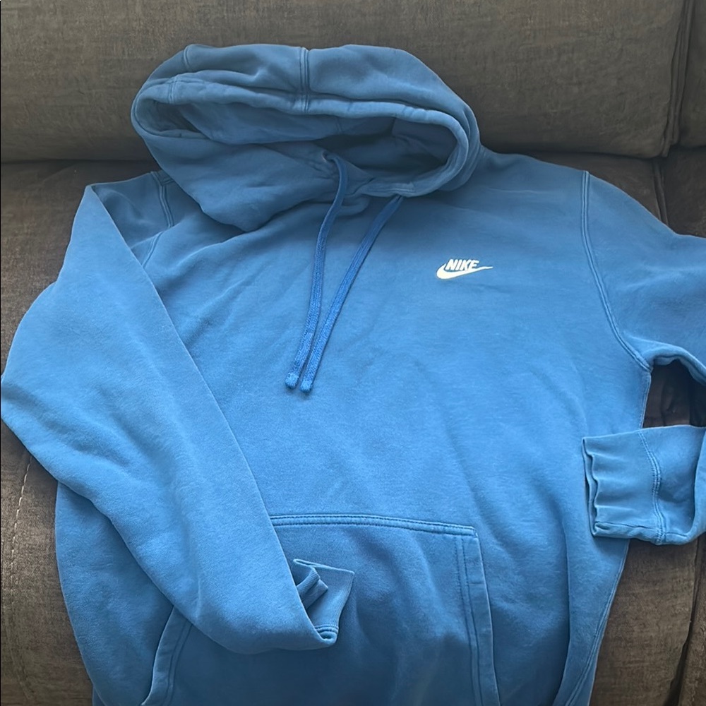 Nike Blue Quarter-Zip Sweatshirt